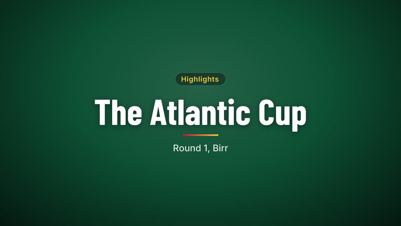 A title card from a tournament's highlights film